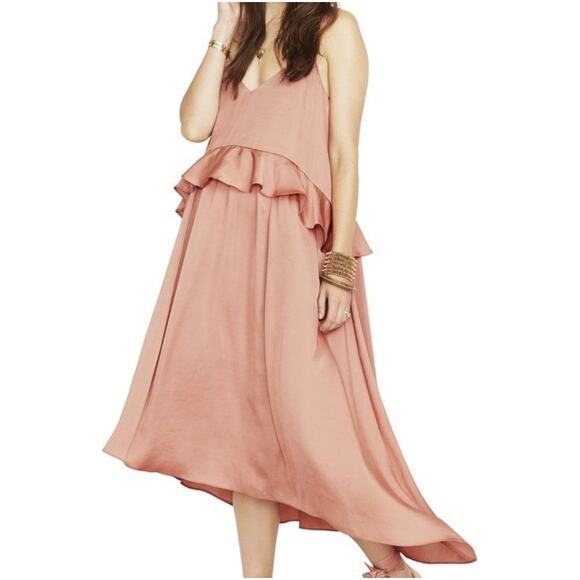 Hatch Dresses & Skirts - Hatch Cleo Maternity Satin Slip Dress Size 1